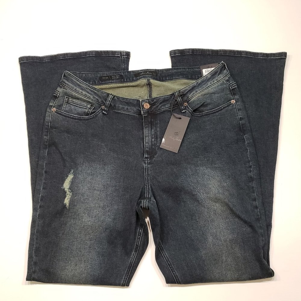 NWT Poetic Justice CORRINE high waist flares